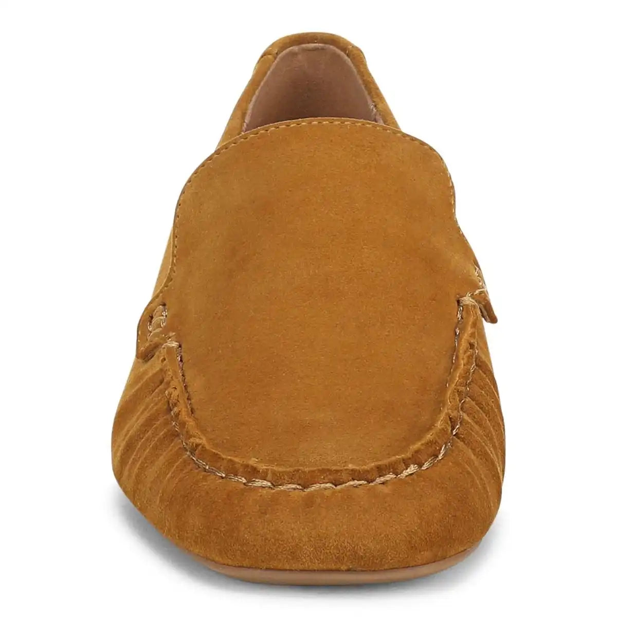 Pilar Heeled Loafer Wild Truffle Suede